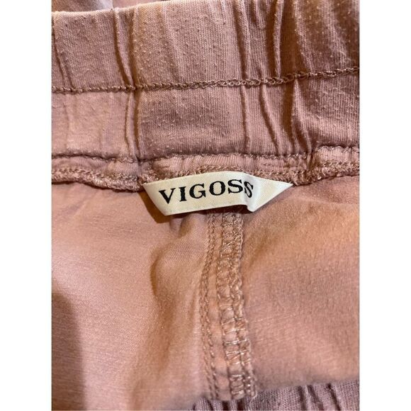 Vigoss women’s casual high rise pink shorts, size large - Picture 5 of 6